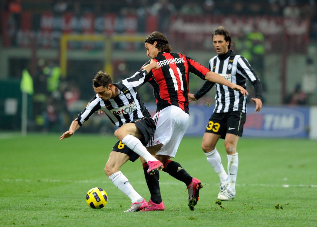 Ibrahimovic Marchisio Milan Juventus
