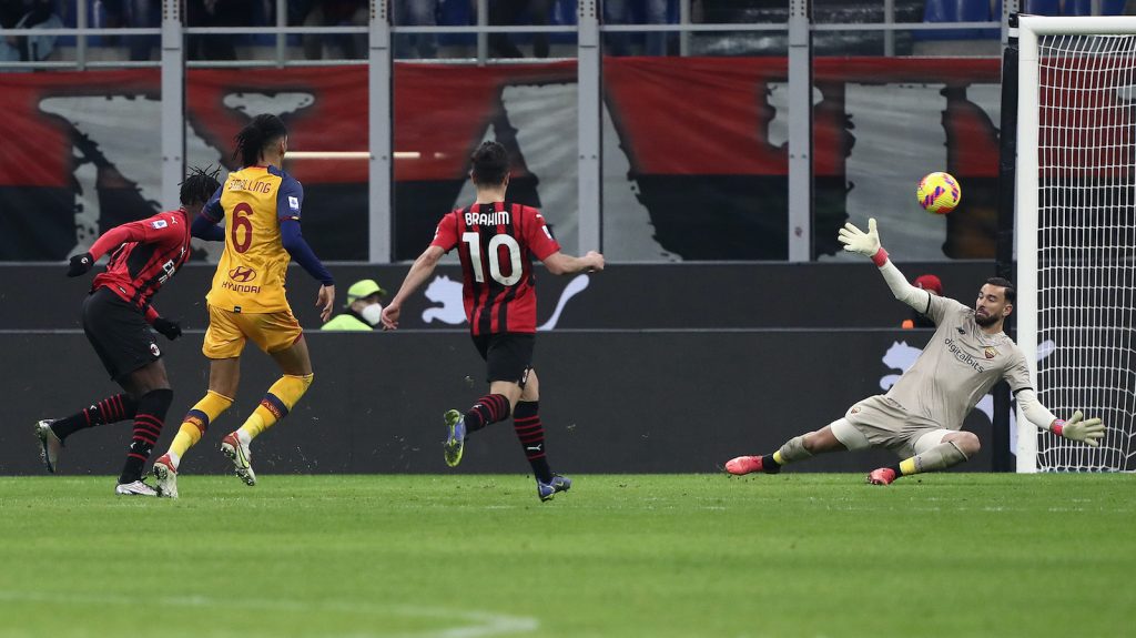 Rafael Leao Milan-Roma 3-1 Serie A 2021-2022