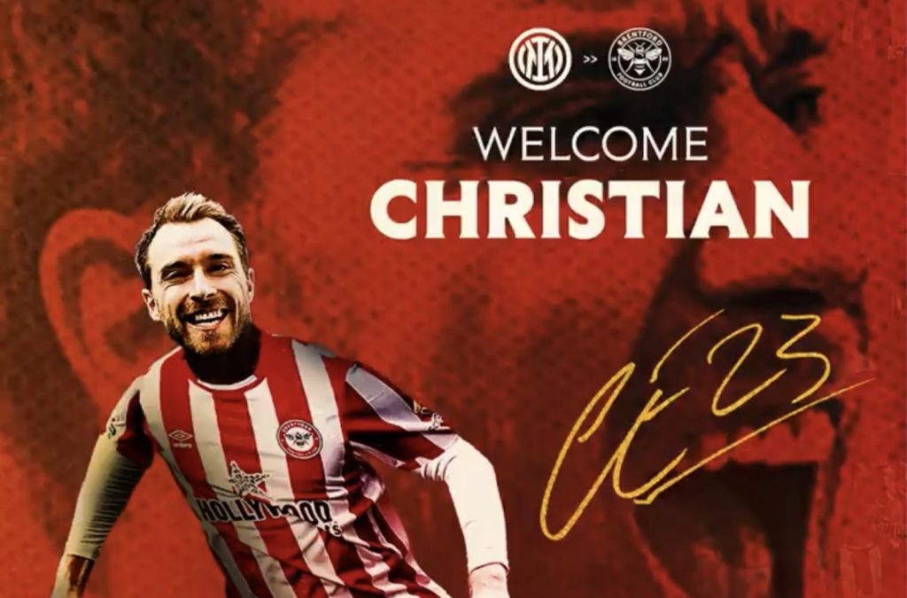 Calciomercato Brentford Eriksen