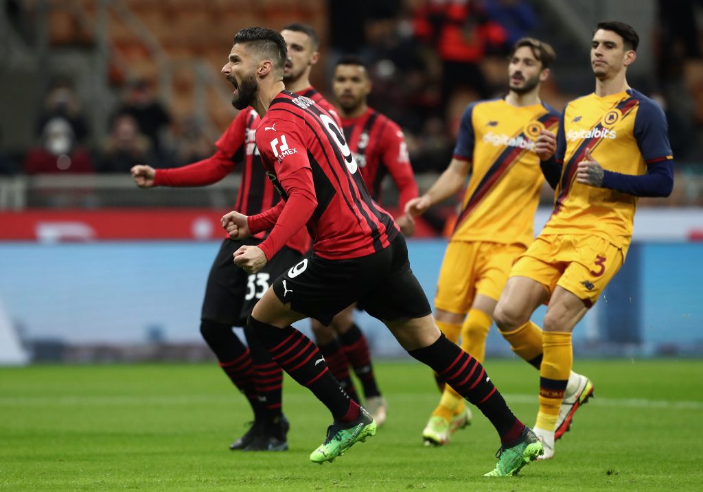 Olivier Giroud Milan Roma