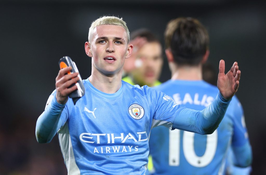Phil Foden, attaccante del Manchester City (getty images)