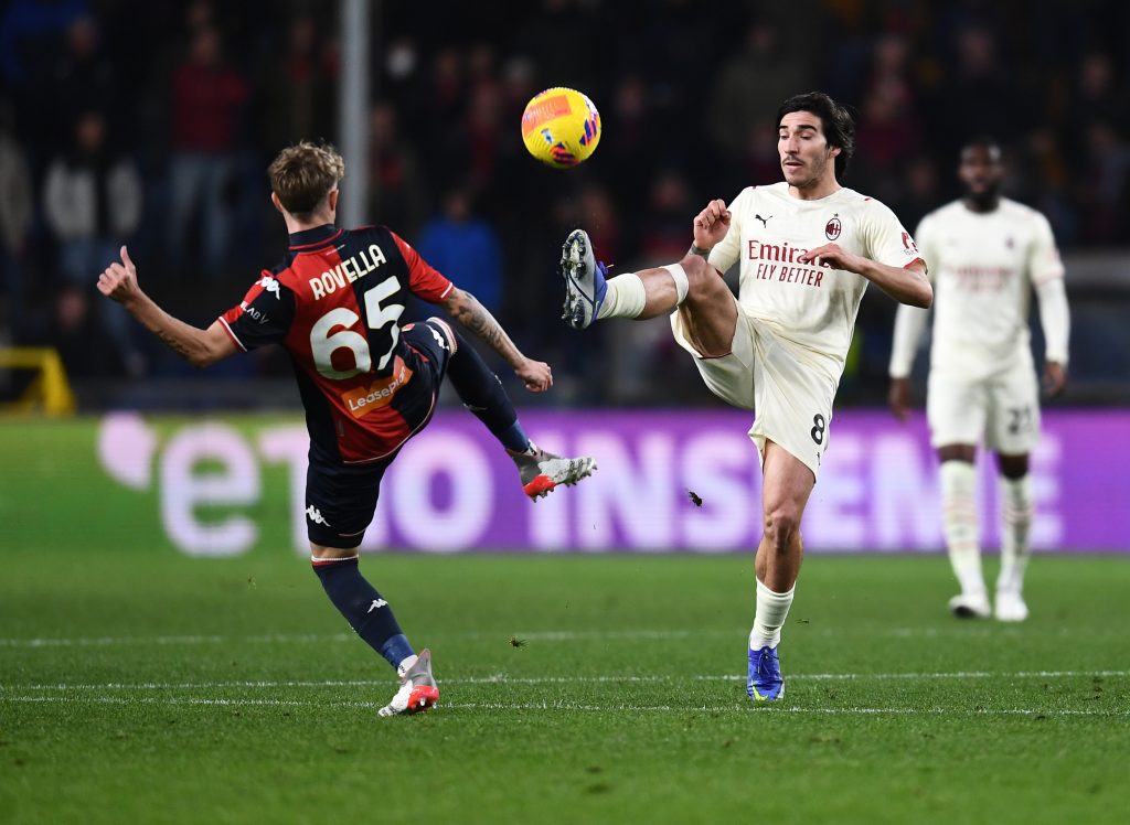 Genoa Milan Tonali Rovella