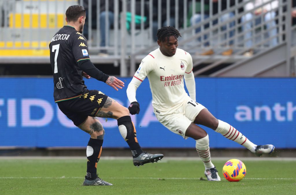 Rafael Leao AC Milan Venezia-Milan Serie A 2021-2022
