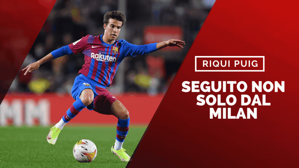 Riqui Puig, centrocampista del Barcellona che piace al Milan (getty images)