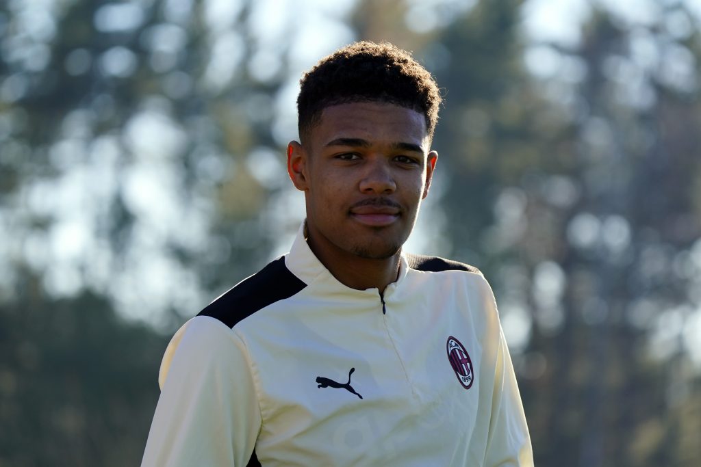 Emil Roback, attaccante del Milan (getty images)