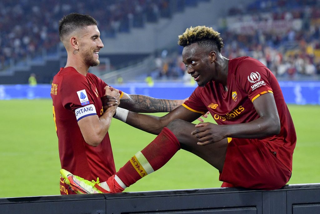Lorenzo Pellegrini Tammy Abraham Roma