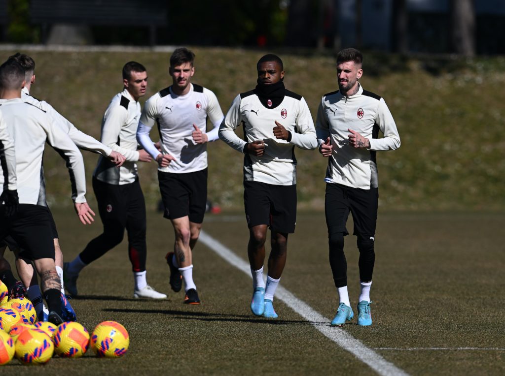 Allenamento AC Milan Milanello