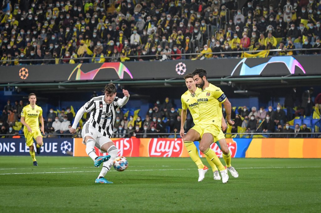 Villarreal Juventus 1-1 Champions League 2021-2022 gol Dusan Vlahovic