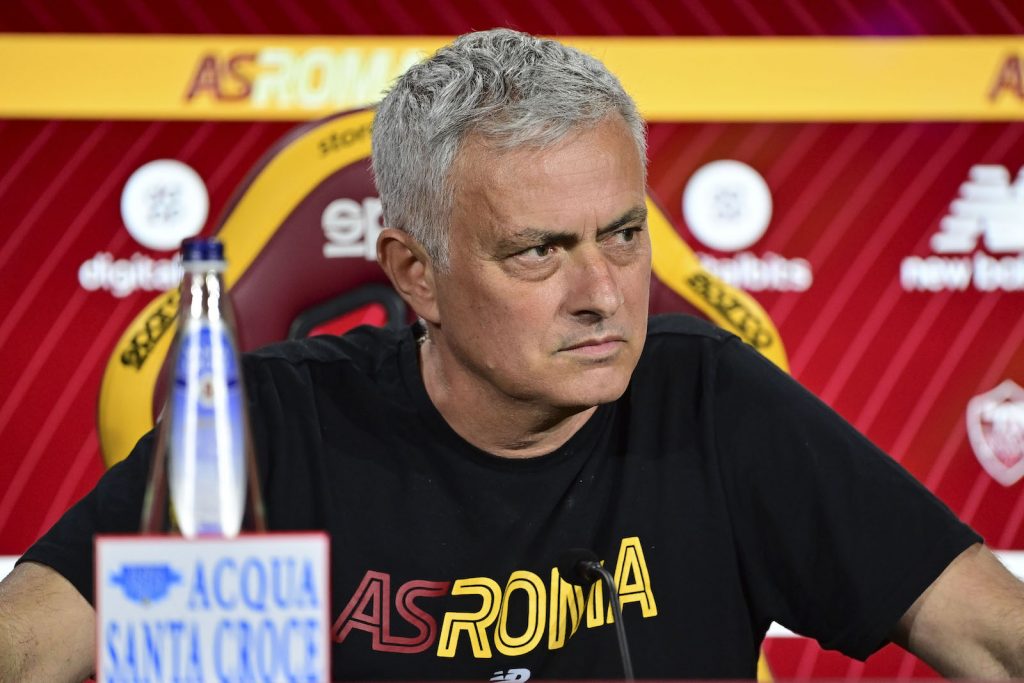 José Mourinho AS Roma conferenza stampa