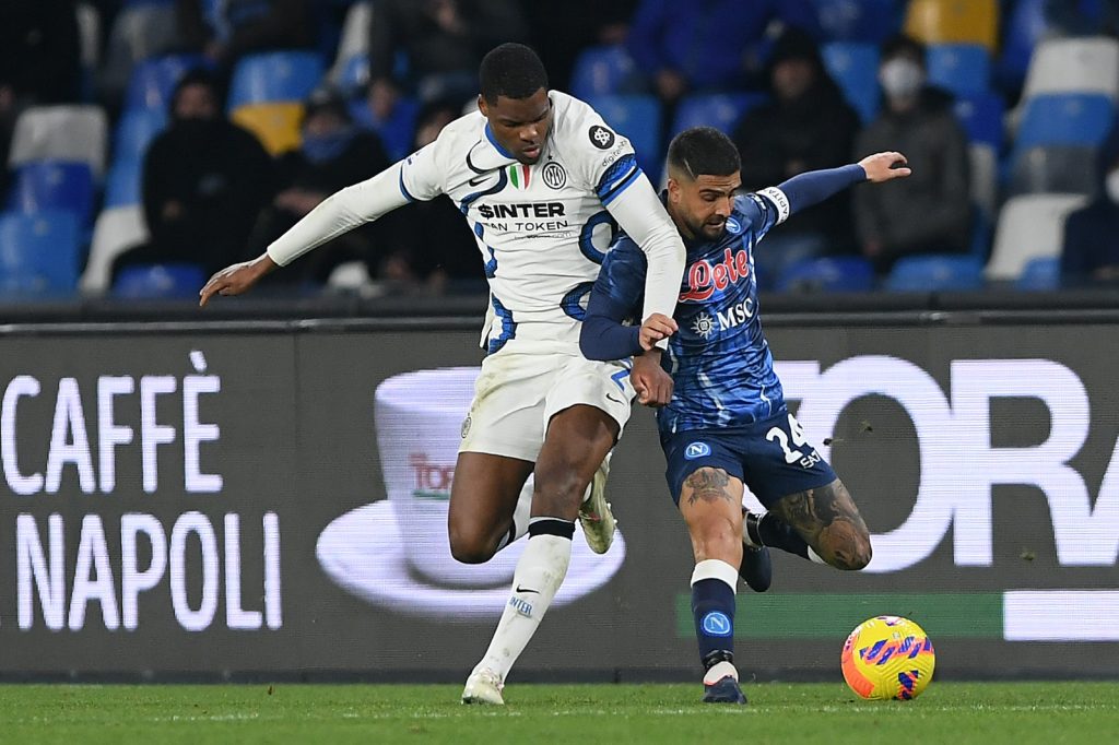 Napoli Inter Dumfries Insigne