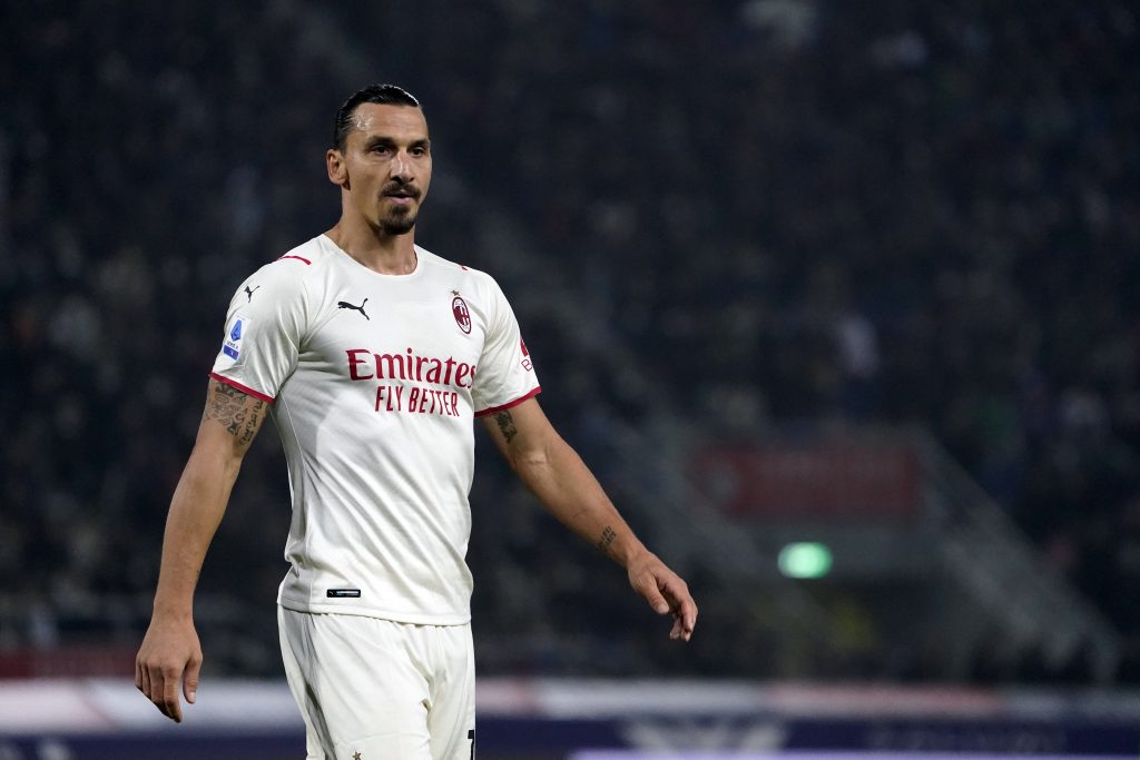 Zlatan Ibrahimovic, attaccante del Milan (getty images)