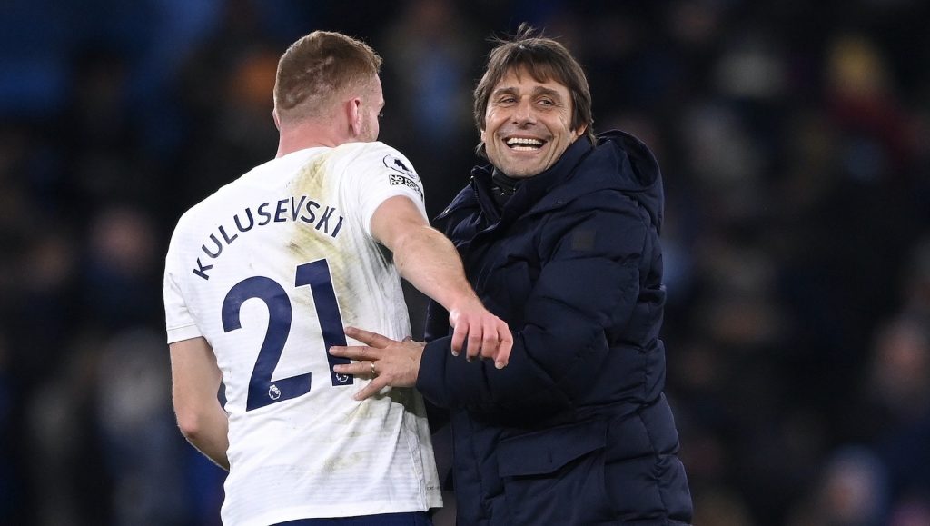 Kulusevski Conte Tottenham