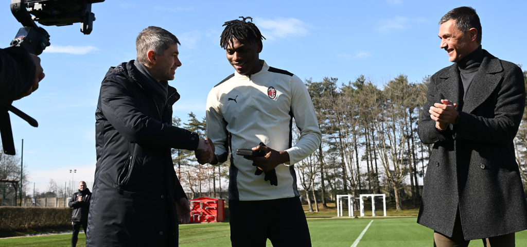 Milan Rafael Leao 100 presenze AC Milan