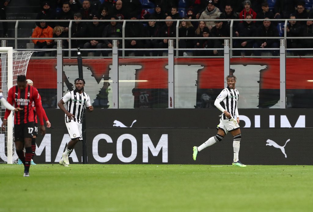 Milan-Udinese Udogie