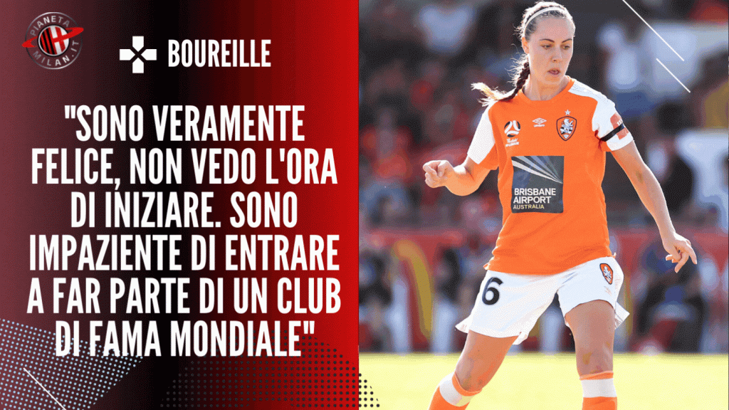 Celeste Boureille, nuova calciatrice del Milan femminile (getty images)