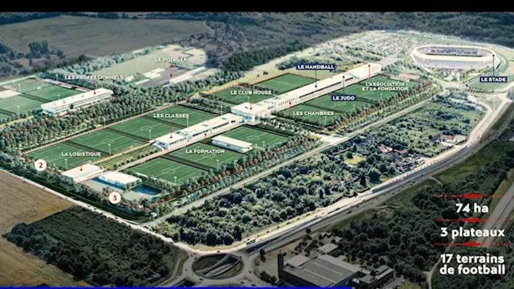 Nuovo centro sportivo PSG