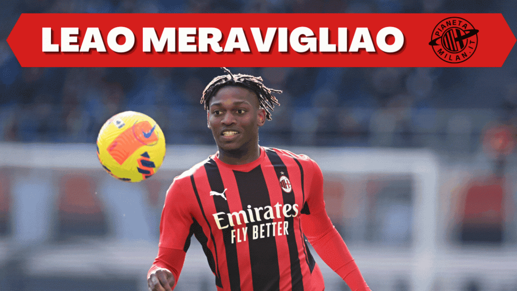 Rafael Leao, attaccante del Milan (getty images)