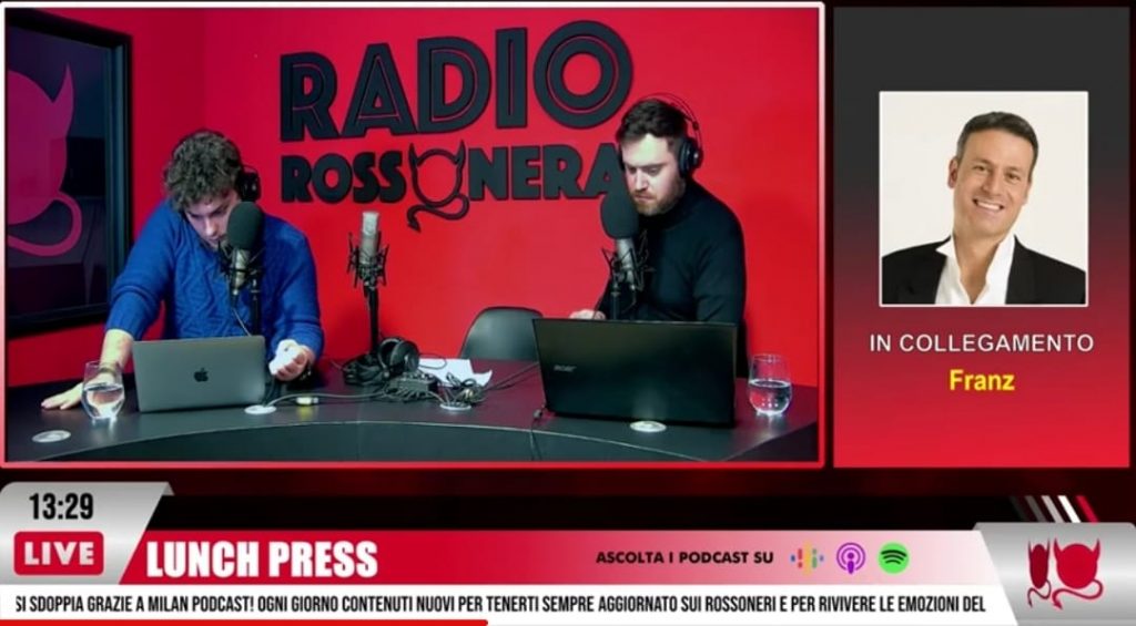 Franz: "Tonali si è preso il Milan anche tagliandosi lo stipendio" | VIDEO (screen rr)