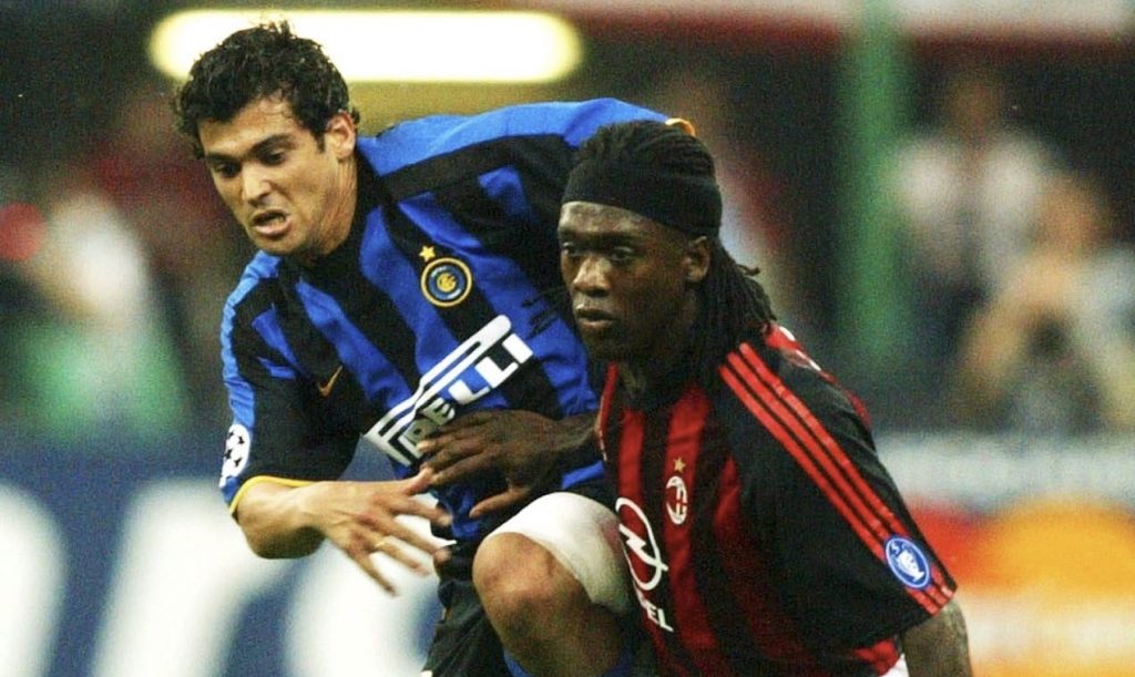 Conceicao Seedorf derby Inter Milan Champions League 2002-2003