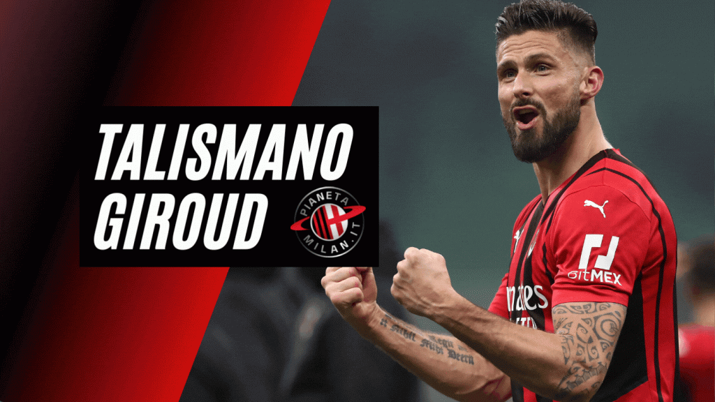 Olivier Giroud, attaccante del Milan (getty images)
