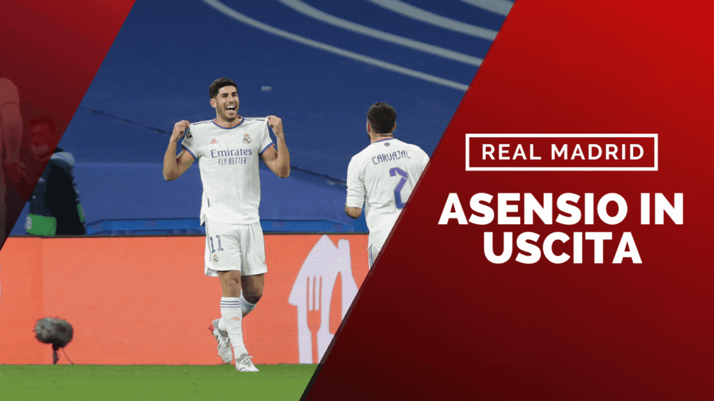Marco Asensio, calciatore del Real Madrid (getty mages)