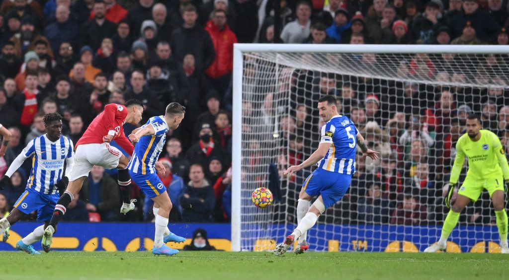 Cristiano Ronaldo Manchester United Brighton 2-0 Premier League 2021-2022