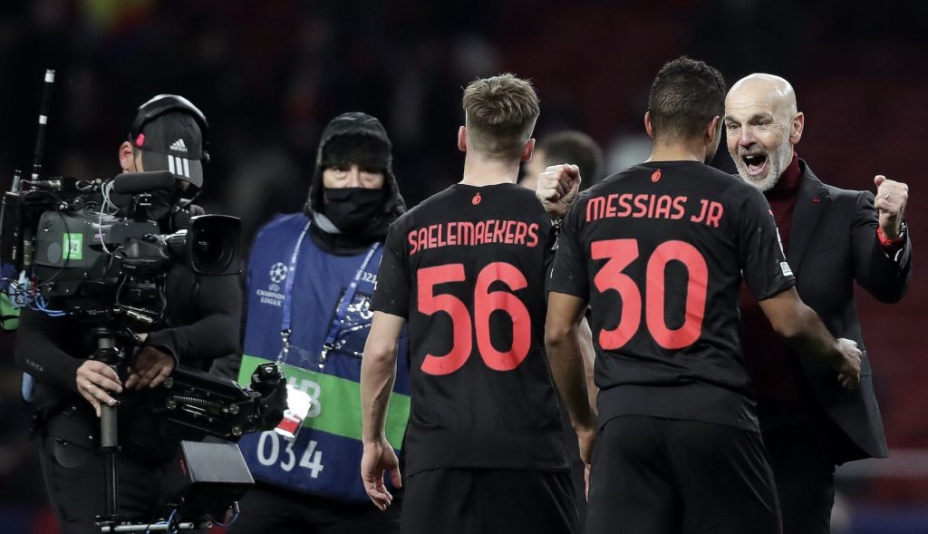 Saelemaekers Messias Pioli AC Milan