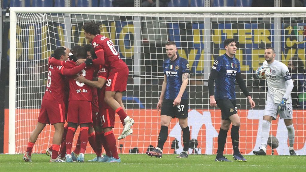 Inter-Liverpool 0-2 Champions League 2021-2022 gol Salah