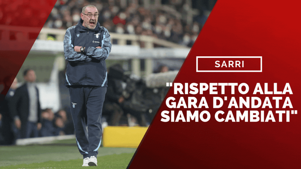 Maurizio Sarri, allenatore della Lazio (getty images)