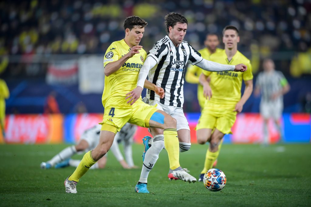 Villarreal Juventus 1-1 Champions League 2021-2022 Dusan Vlahovic