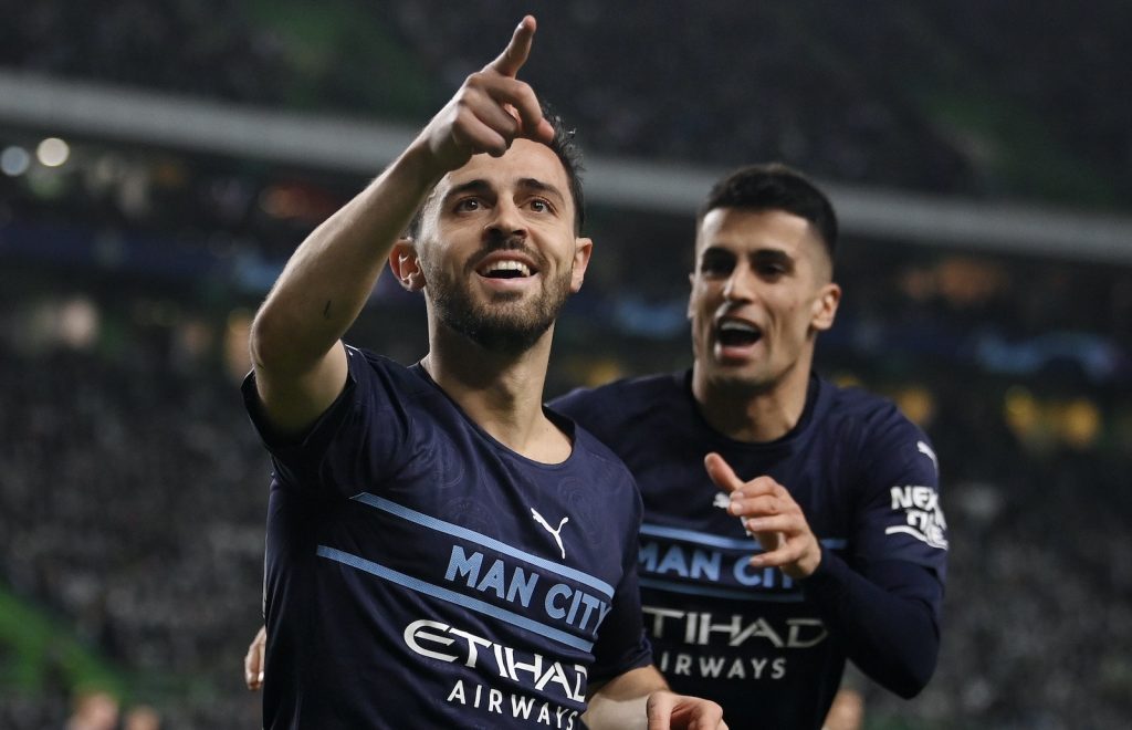 Bernardo Silva João Cancelo Manchester City