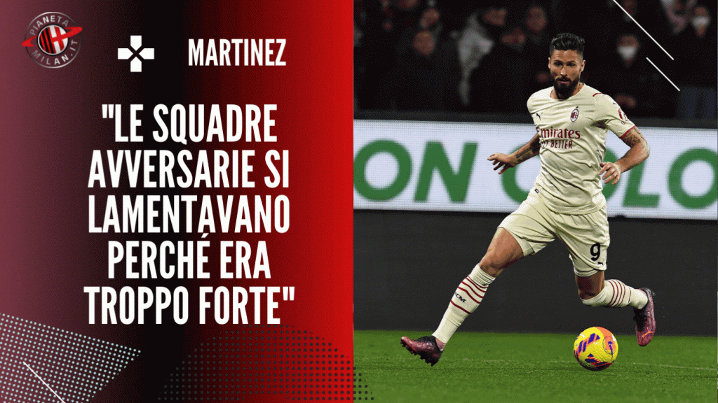 Olivier Giroud, attaccante del Milan (getty images)