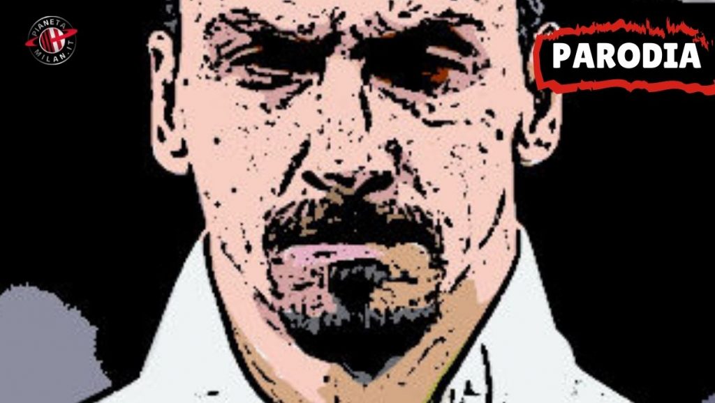 Zlatan Ibrahimovic (AC Milan), parodia e imitazione