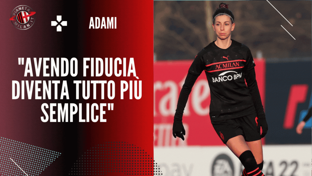 Greta Adami, calciatrice del Milan femminile (getty images)