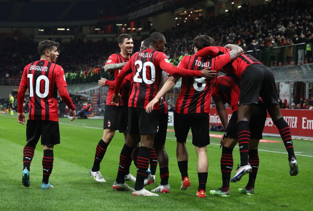 Milan-Lazio 4-0 Coppa Italia 2021-2022