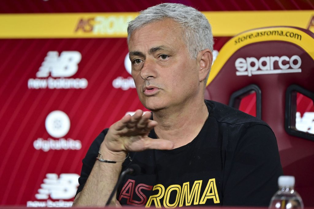 José Mourinho AS Roma conferenza stampa