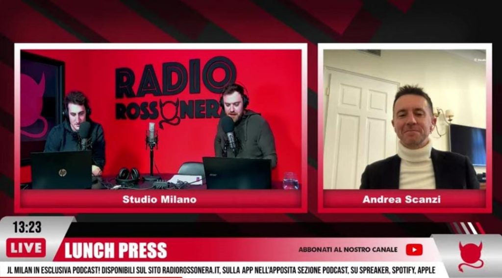 Scanzi: "Blackout preoccupante. Con l'Inter ritrovare stimoli importanti" (screen rr)