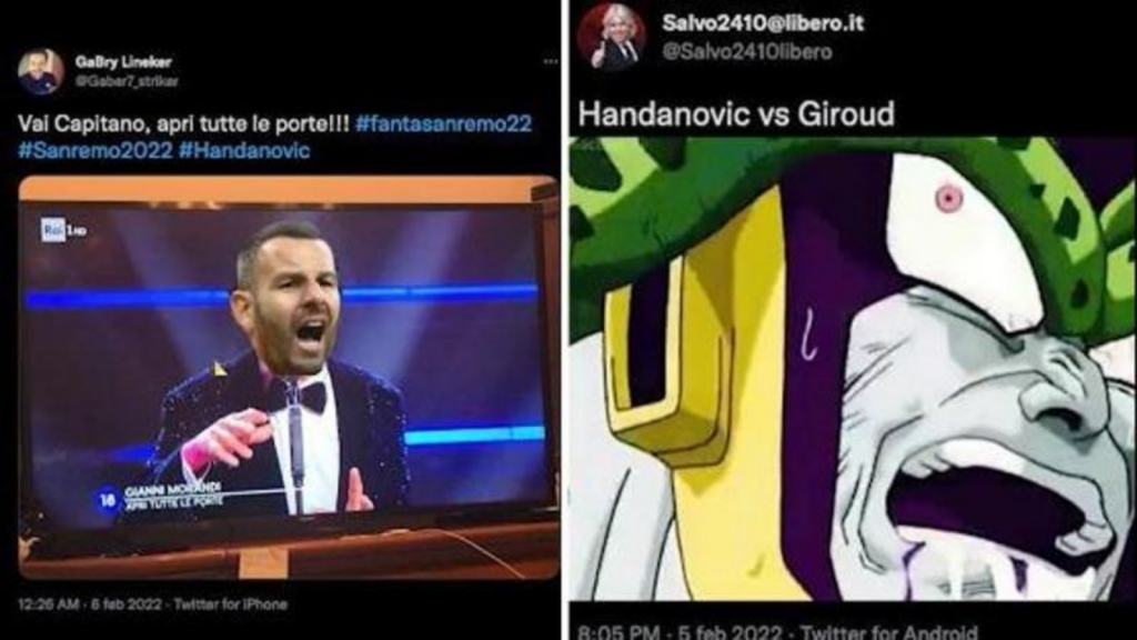 Derby Inter-Milan Samir Handanovic social