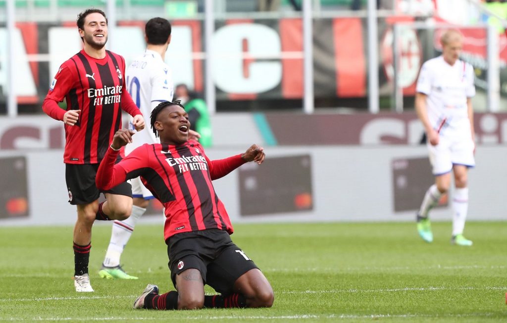 Rafael Leao AC Milan Milan-Sampdoria Serie A 2021-2022
