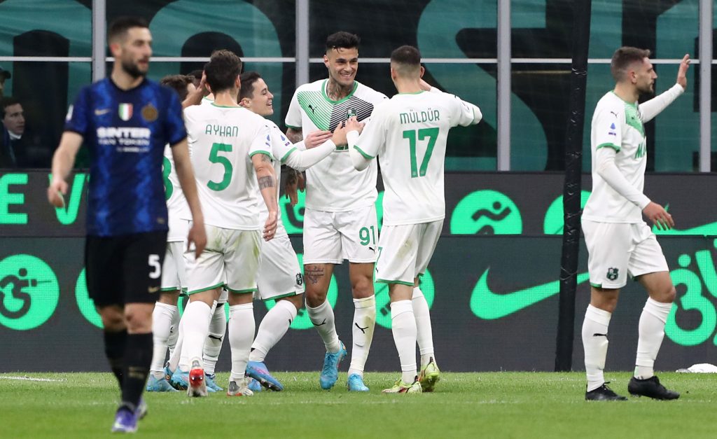 Inter Sassuolo (getty images)