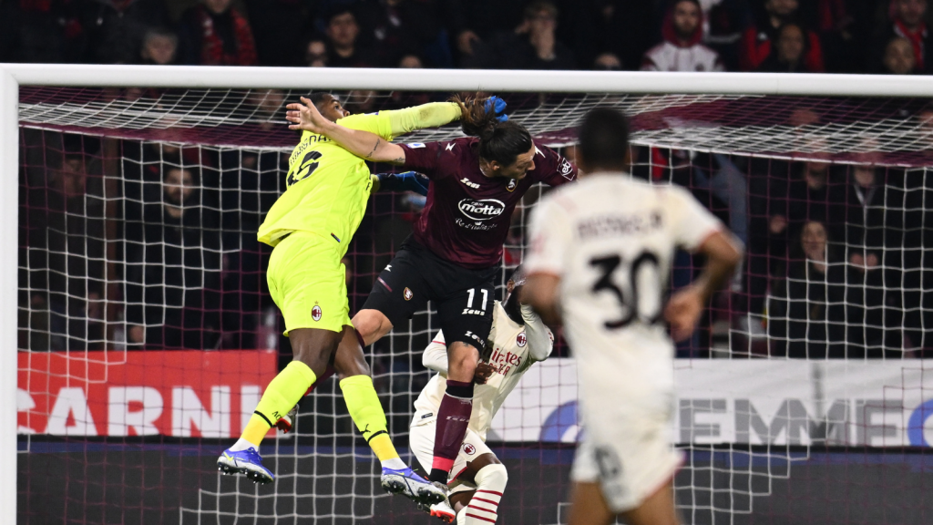 Mike Maignan Salernitana-Milan Serie A