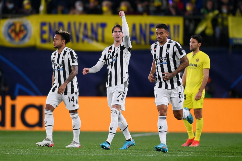 Villarreal Juventus 1-1 Champions League 2021-2022 Dusan Vlahovic