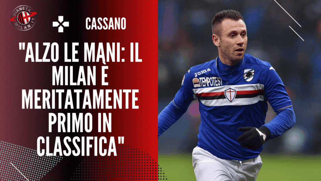 Antonio Cassano, ex attaccante del Milan (getty images)