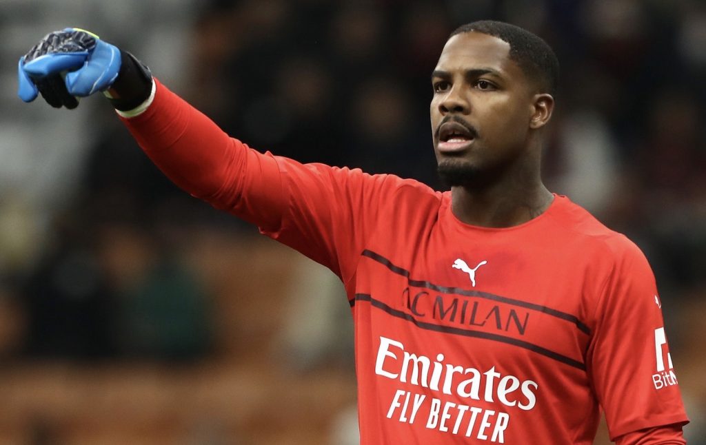 Mike Maignan AC Milan Milan-Empoli 1-0 Serie A 2021-2022