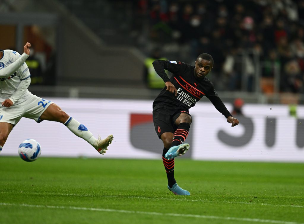 Pierre Kalulu AC Milan Milan-Empoli 1-0 Serie A 2021-2022