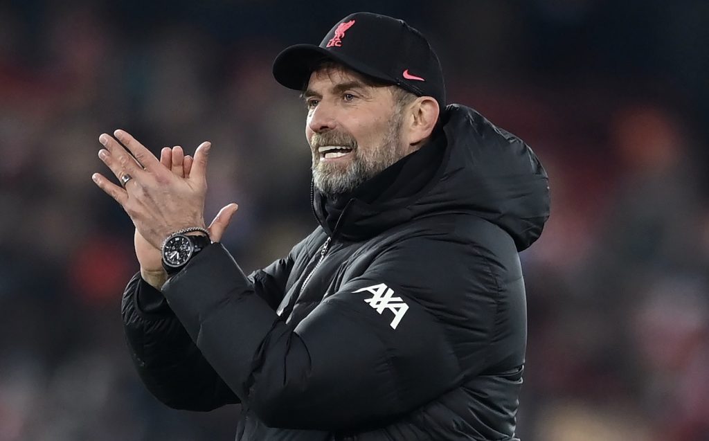 Jürgen Klopp Liverpool-Inter 0-1 Champions League 2021-2022