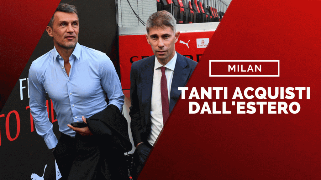 Paolo Maldini e Ricky Massara, dirigenti del Milan (getty images)
