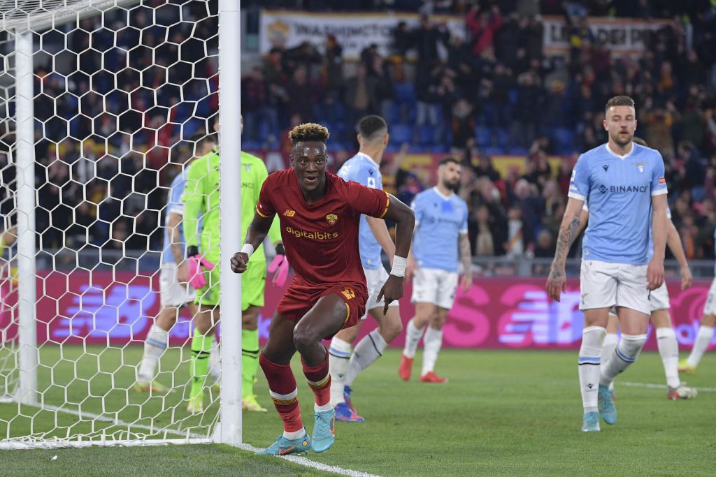 Roma-Lazio 3-0 Serie A 2021-2022 Abraham