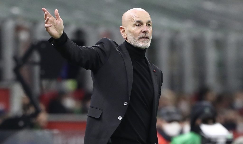 Stefano Pioli AC Milan Milan-Empoli 1-0 Serie A 2021-2022