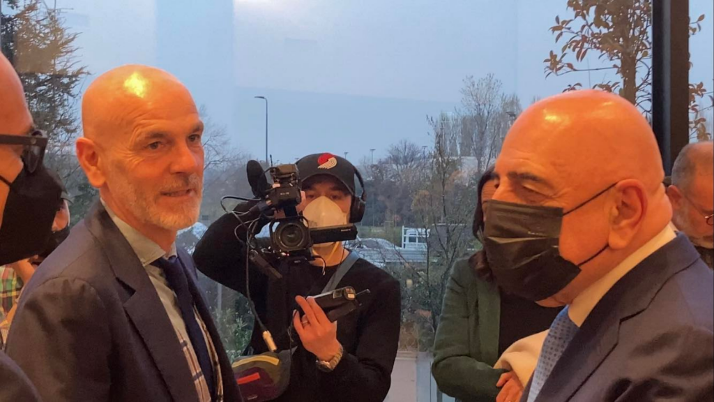Stefano Pioli Adriano Galliani